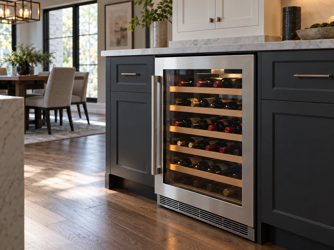 Illustration of Monogram wine cooler